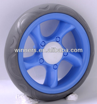 EVA baby buggy wheel ,6inch front wheel