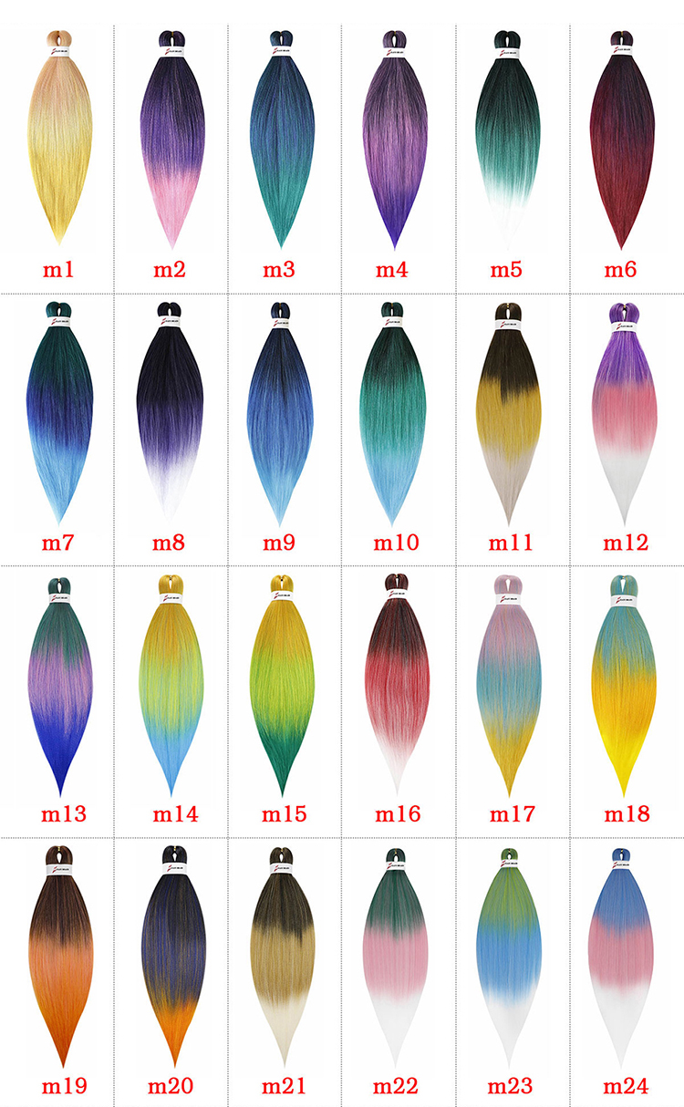 Pre Stretched Jumbo easy braid hair ombre braiding Hair For Wholesale Best Cheap Synthetic pre Stretched Hair braids