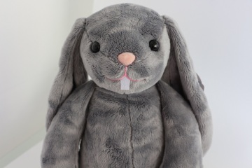 Super soft stuffed rabbit toy