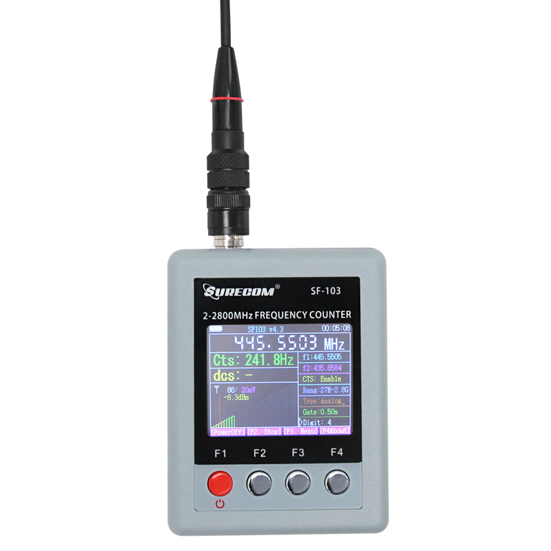 2MHz-2800MHz Tester Chinese Dmr Digital Ham Radio CTCSS DCS Walkie Talkie Frequency Counter Meter