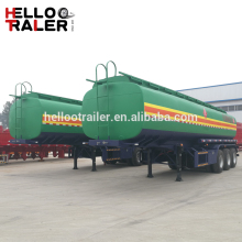 Road Transport 3 Axles Tank Trailer 45000L Fuel Tanker Prices