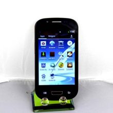 Black Gsm Touchpad Mobile Phones , Mt6515m A9 1.2ghz Dual Camera