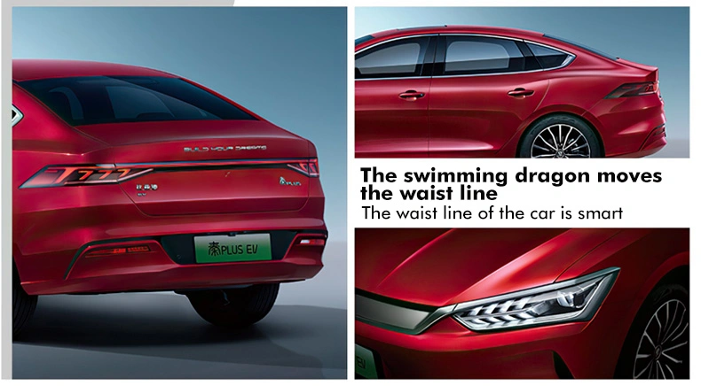 Electric Car EV Car Byd Qin Plus EV Sedan New Car Enough Space Long Range Car EV Car New Energy Vehicle Byd Car