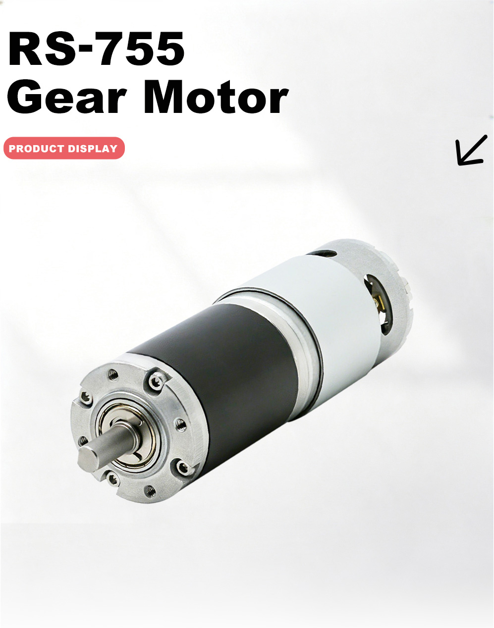 755 Dişli Motor-2x 755 Gear Motor-2x