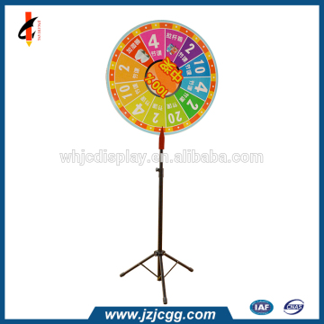 JC promotional Lucky Turntable Wheel of Fortune