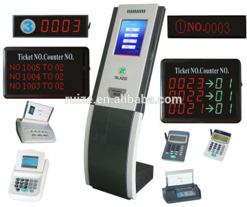 wireless queue management/digital queue manager/ticket printer queue management system/waiting line queue management