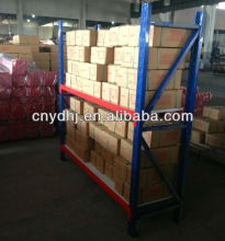 Stacking metal storage rack shelf