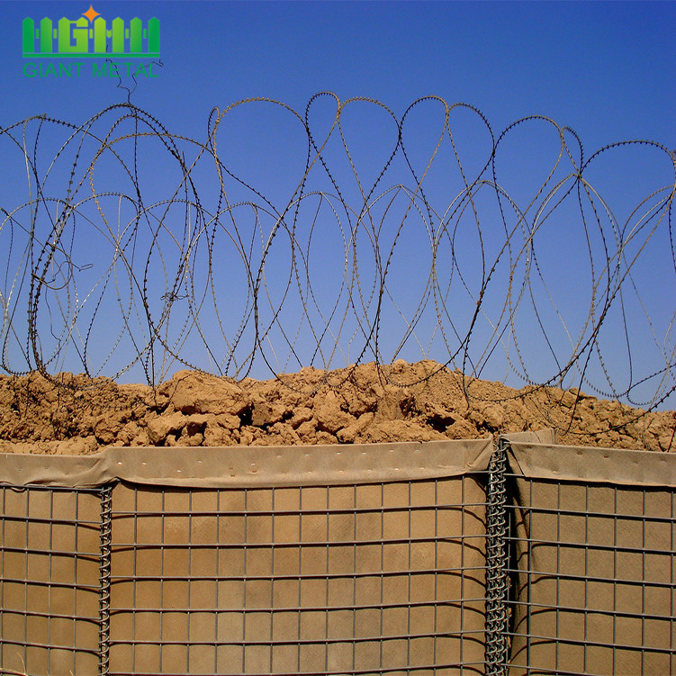 High Quality Military Galvanized Blast Wall Barrier