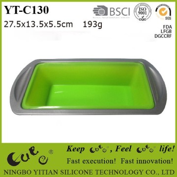 rectangle shape silicone cake molds