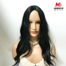 Female wig with long curly hair