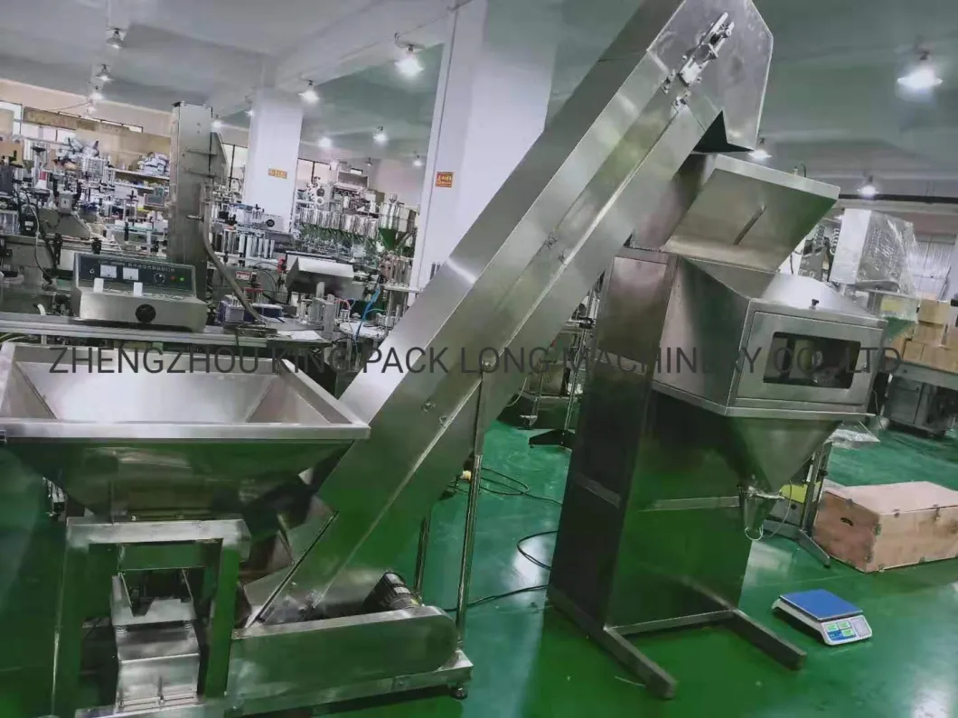 Semiautomatic Rice Filling Machine 50-5000g with Elevator Feeder Factory Directly Sell Price Filling Machine Labeling Machine Capping Machine Packing Machine