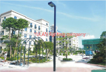 Hot dip galvanized square lamp post/Q235 3m-35m high mast square lamp post