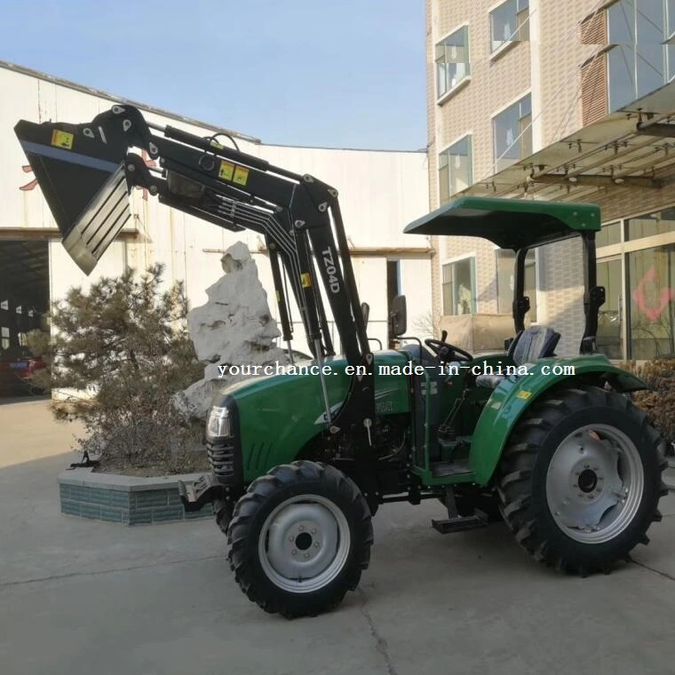 Hot Sale Loader Excavator Tz04D Front End Loader for 30-55HP Wheel Farm Tractor with ISO Ce Certificate