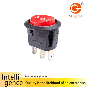 Interruptor Vermelho Preto R13-313