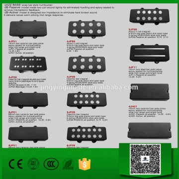 JB Bass guitar pickups