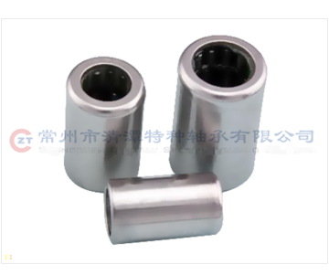 Drawn cup needle roller clutch and bearing combination