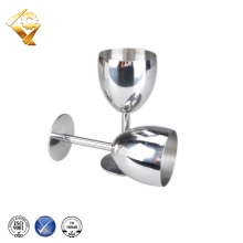 stainless steel goblet/wine cups