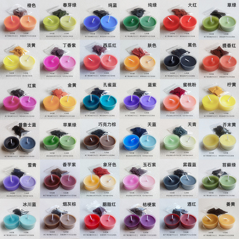 Фарбавальнік для воску для свечкі для соевай васковай свечкі