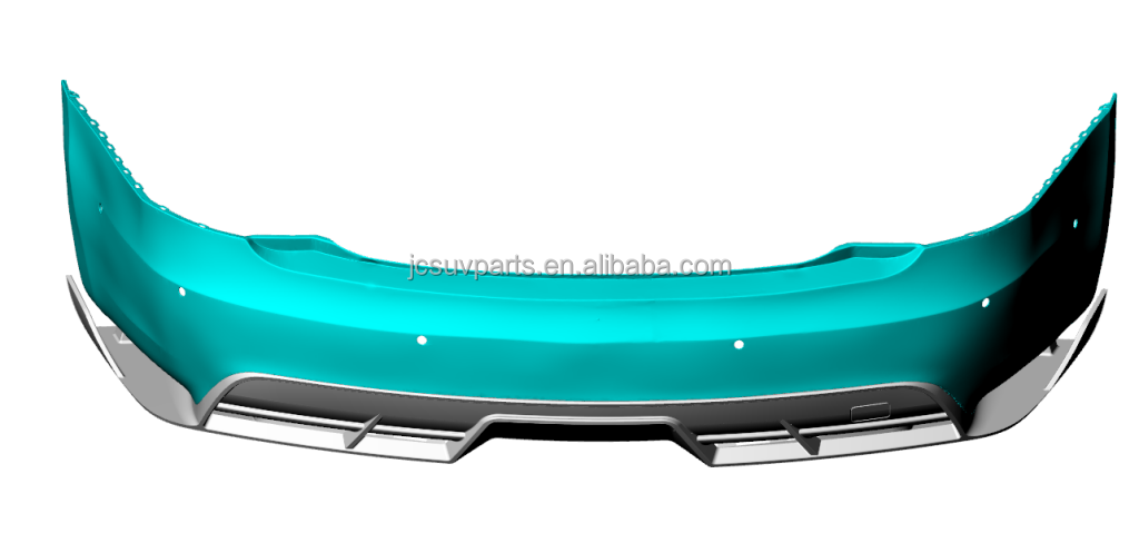 Carbon Fiber Rear Bumper Diffuser for Tesla Model S Plaid 2021 2023 EV body kits