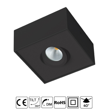 Surface mounted led downlight