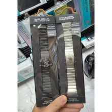 Ryan Horizontal Stripes Stainless Steel Watchband 49mm Compatible with 46mm and 45mm