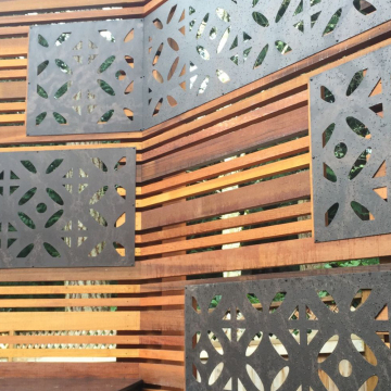 Laser Cut Aluminum Fence Panels
