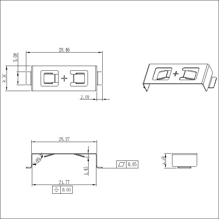 Battery Contacts FOR CR2430 BS-M-SI-A-CR2005