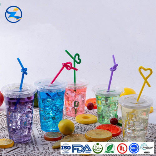 Logotipo personalizado biodegradable desechable PLA Clear Cup