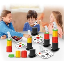 Entertaining Magic Hat Trick Set: The Ultimate Interactive Games and Card Tricks Magician Kit for Fast-Paced Board Game Toys