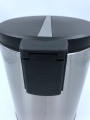 Hot Selling Slack Black Lid Trash Can