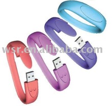 USB silicone bracelet