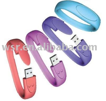 USB silicone bracelet