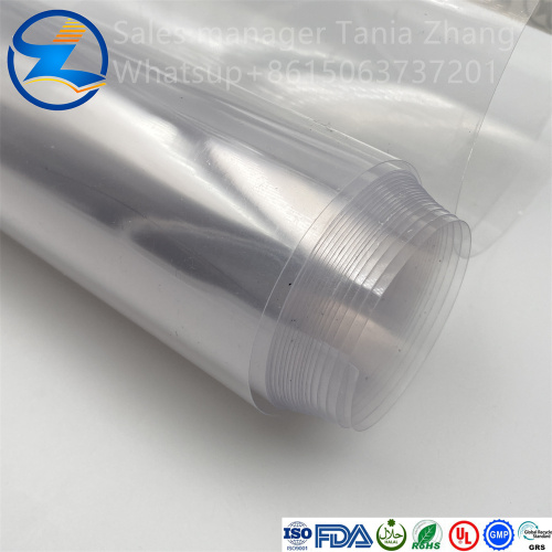 Phim PVC tùy chỉnh trong suốt 240mic