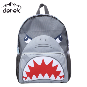 Shark shaped cute children's backpack