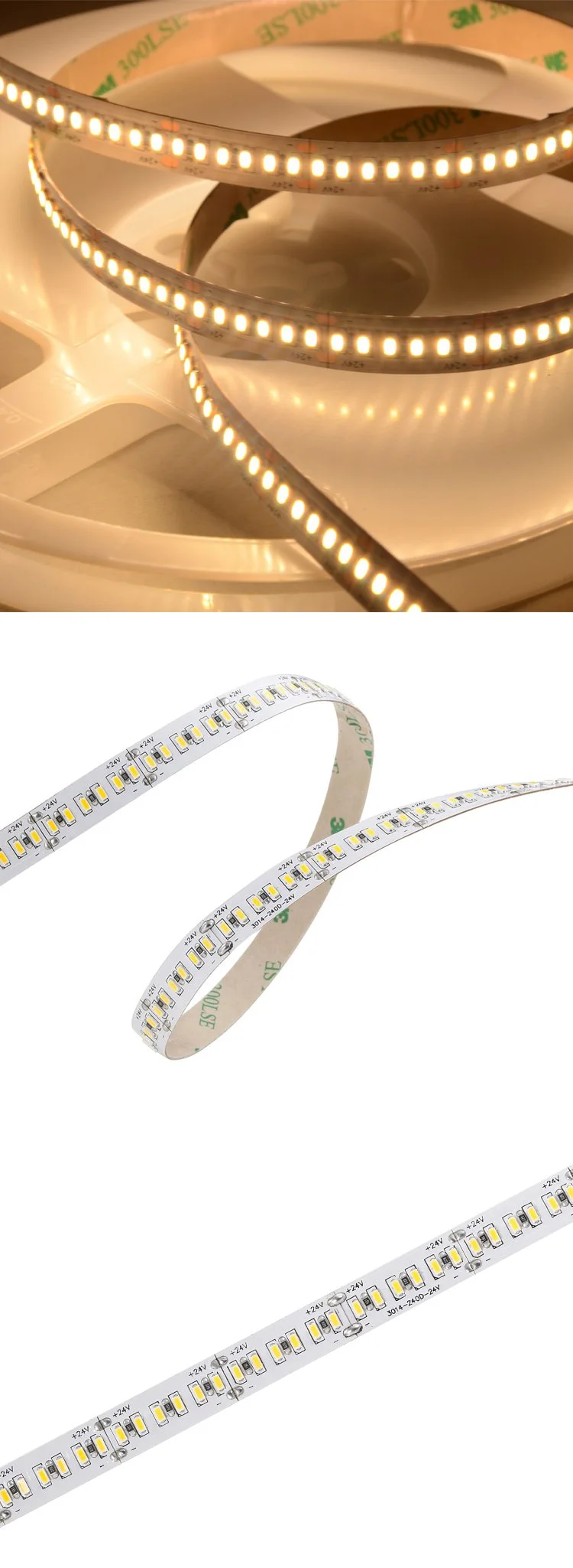 non-waterproof/waterproof home light SMD 3014 LED Flexible Strip with Ce&RoHS