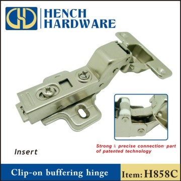 Easy open and soft close hydraulic soft close hinge