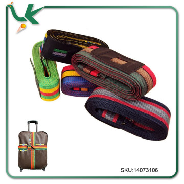 Luggage Strap Deluxe adjustable webbed luggage belt with quick release buckle