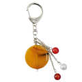 Natural Gemstone Agate Keychain