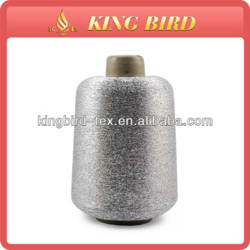 soft texture silver metallic yarn