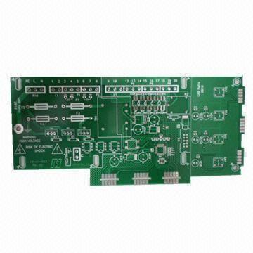 Double-sided PCB with HASL Surface and Green Solder Mask