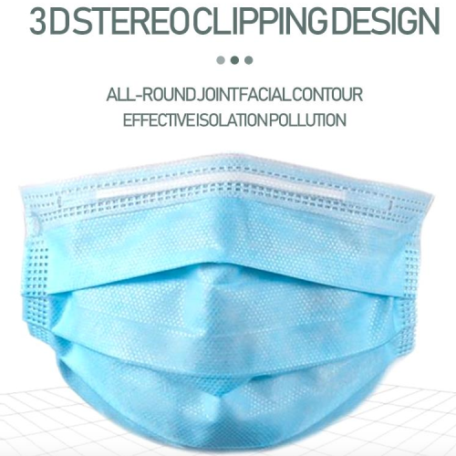 CE 50pcs Per Box NonWoven Disposable Medical Mask