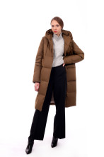 Extra thick long cotton jacket