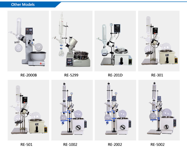 Mini Laboratory Vacuum Film Rotary Evaporator Rotavapor