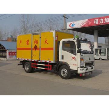 Xe tải vận chuyển thiết bị nổ SINOTRUCK