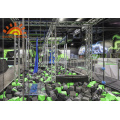 Indoor Gym Ninja Warrior Gym Park pour les enfants