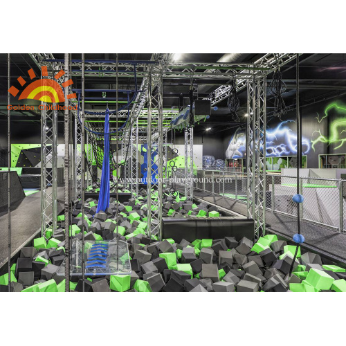 Indoor Ninja Warrior Gym Park Untuk Anak-Anak