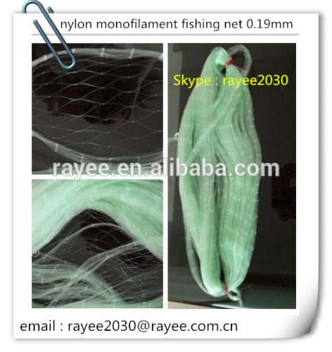 Nylon Monofilament or Multifilament fishing nets, productos de pesca