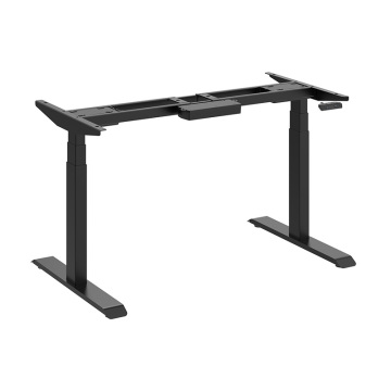 Dual Motors Electric Standing Desk 3 Segments Legs