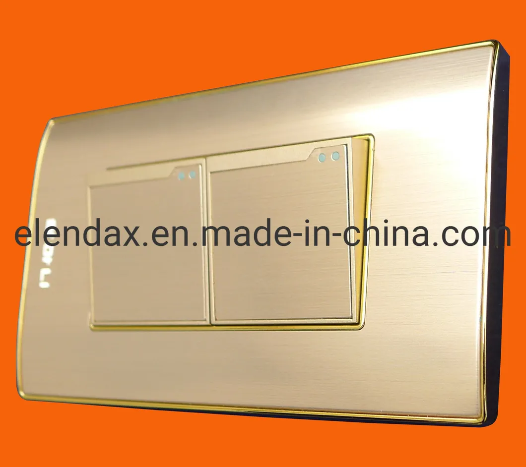 Новый настенный переключатель на 2 группы в американском стиле (AL2002F)