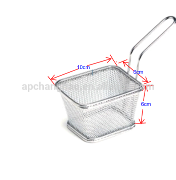 Food Grade !!! deep Fry basket , fryer basket, wire basket, chip basket Made in China